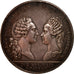 France, Medal, Louis XV, mariage du dauphin Louis (XVI) et de Marie-Antoinette