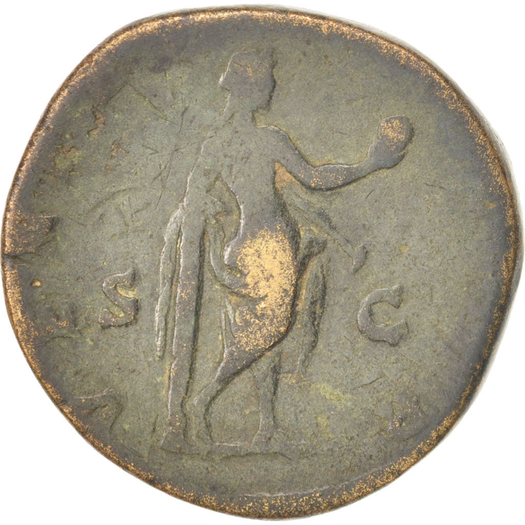 Julia Domna, Sestertius, 194, Roma, VF(30-35), Copper, RIC:842