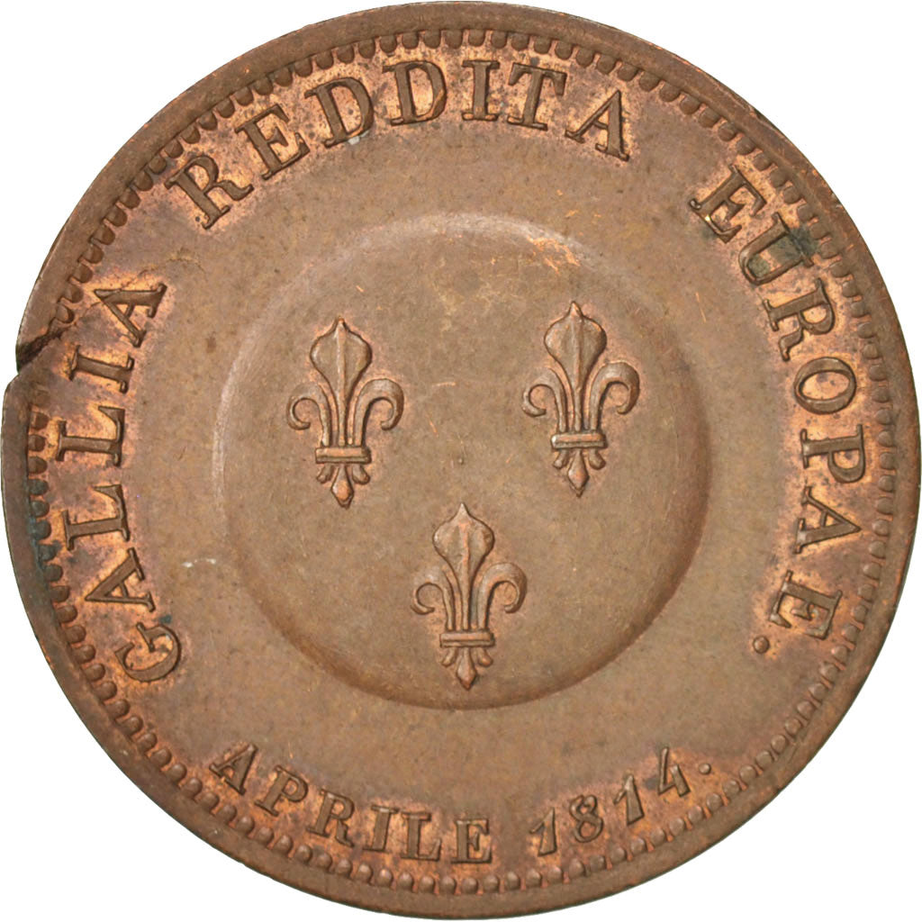 France, Token, Royal, Ange de Paix, module de 2 francs pour Frédéric-Guillaume