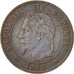Monnaie, France, Napoleon III, Napoléon III, 2 Centimes, 1862, Bordeaux, TTB+