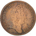 France, Token, Royal, Louis XIV, VF(20-25), Copper