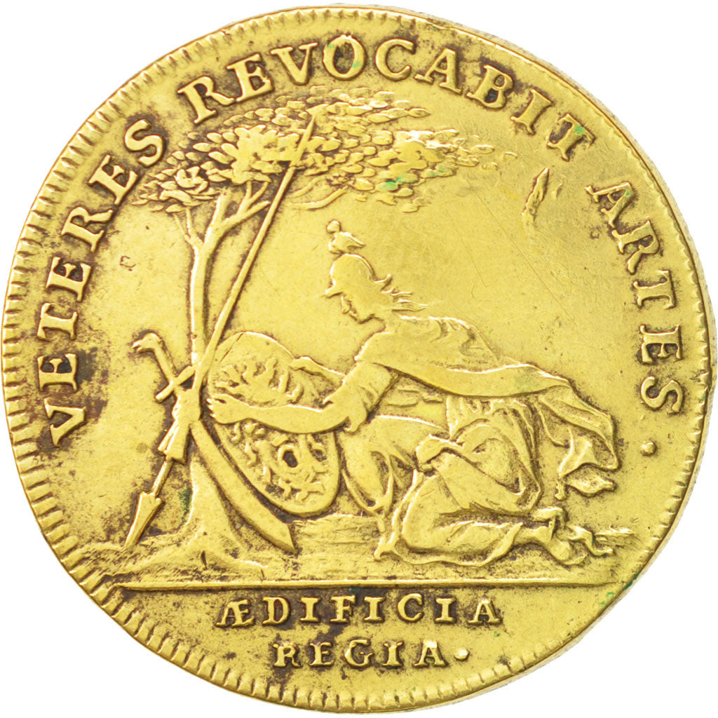 France, Token, Royal, Bâtiments du Roi, Louis XIV, AU(50-53), Copper