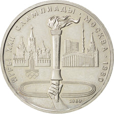 Coin, Russia, Rouble, 1980, AU(55-58), Copper-nickel, KM:178