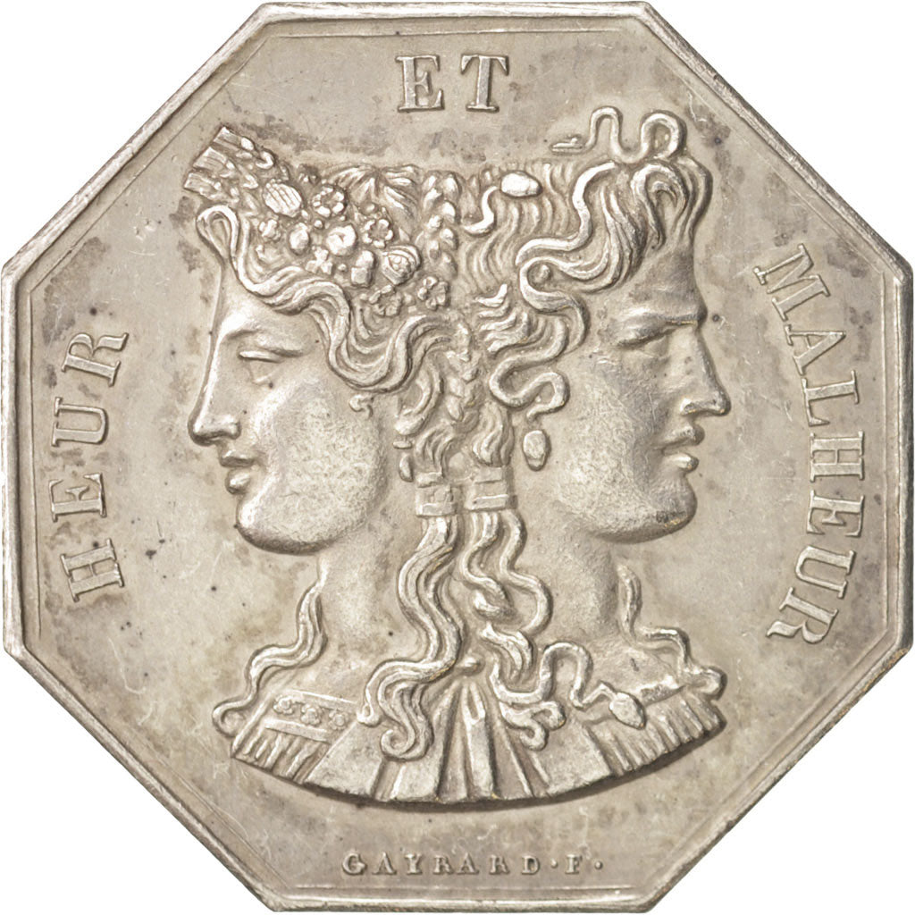 France, Token, Club, Jeton de jeu, Craignez d'un vain plaisir, Gayrard