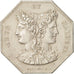 France, Token, Club, Jeton de jeu, Les Arts, Gayrard, AU(50-53), Silver