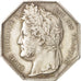 Francja, Token, Bank, Ludwik Filip I, Banque de Lille, 1836, Caqué, AU(50-53)