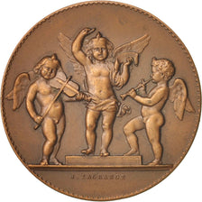 France, Token, Club, Jeton d'art, Lagrange, AU(55-58), Bronze