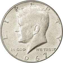 UNITED STATES, Kennedy Half Dollar, Half Dollar, 1967, U.S. Mint, KM #202a,...