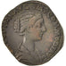 Coin, Crispina, Sestertius, 180-183, Roma, EF(40-45), Copper, RIC:672