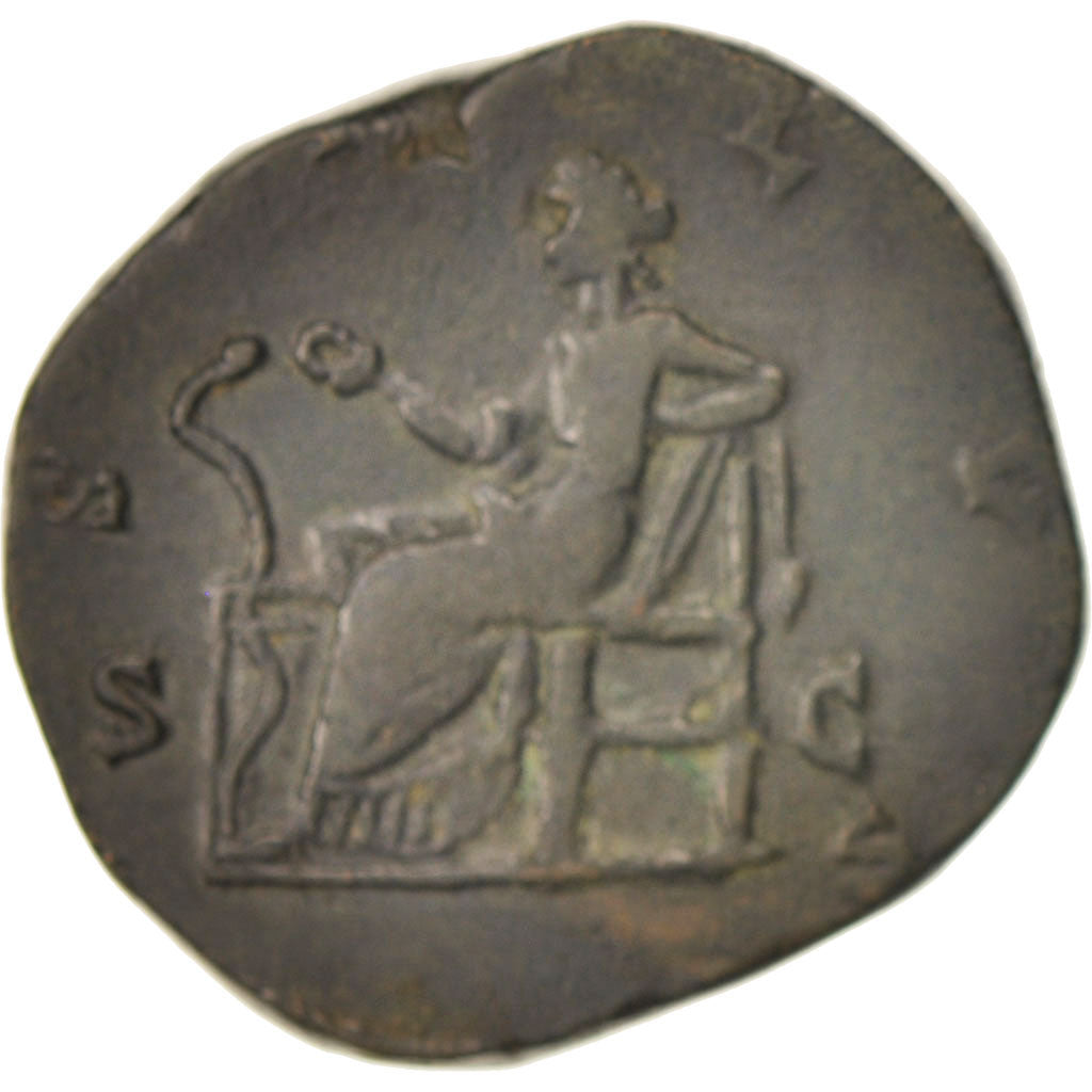 Coin, Crispina, Sestertius, 180-183, Roma, EF(40-45), Copper, RIC:672