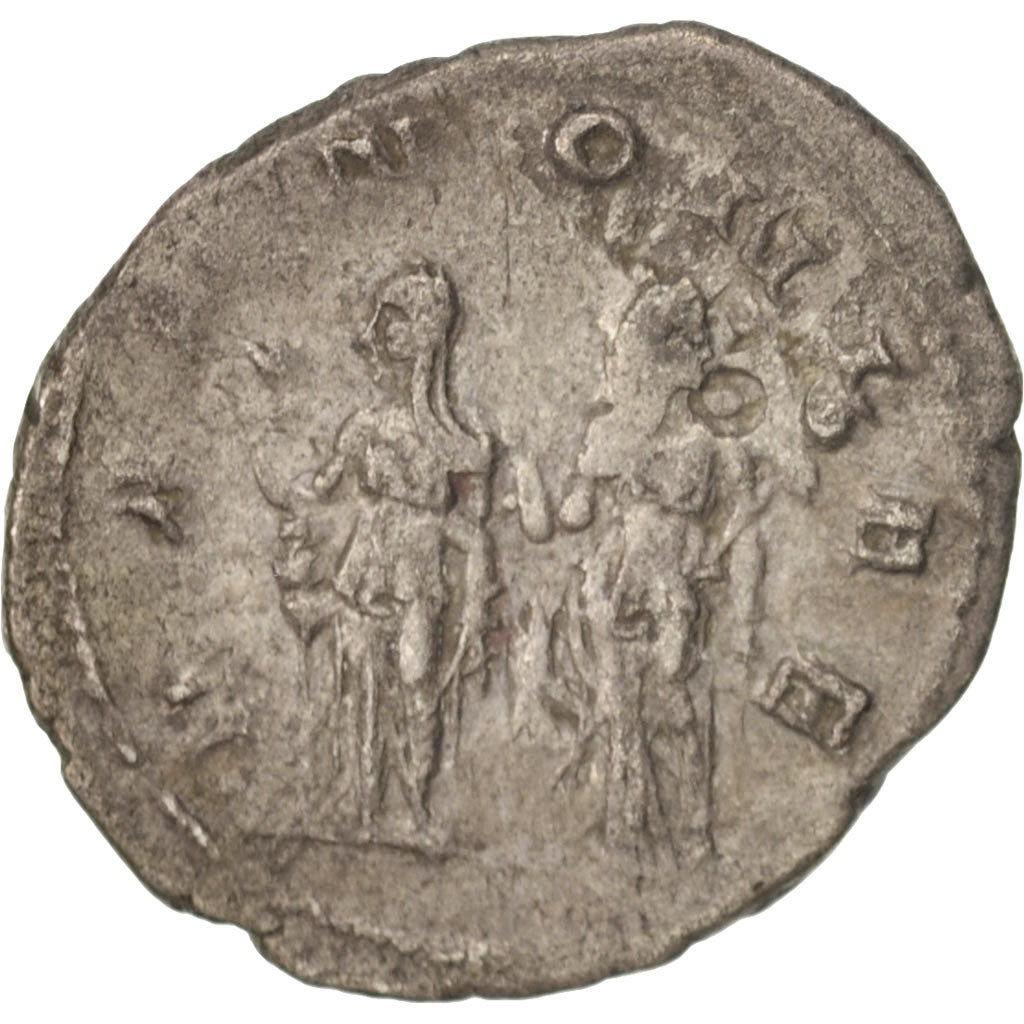 Münze, Trajan Decius, Antoninianus, Roma, S+, Billon, RIC:21b
