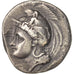 Lucania, Didrachm, ca. 334-300 BC, Velia, Argento, BB+, HGC:1-1314, HN