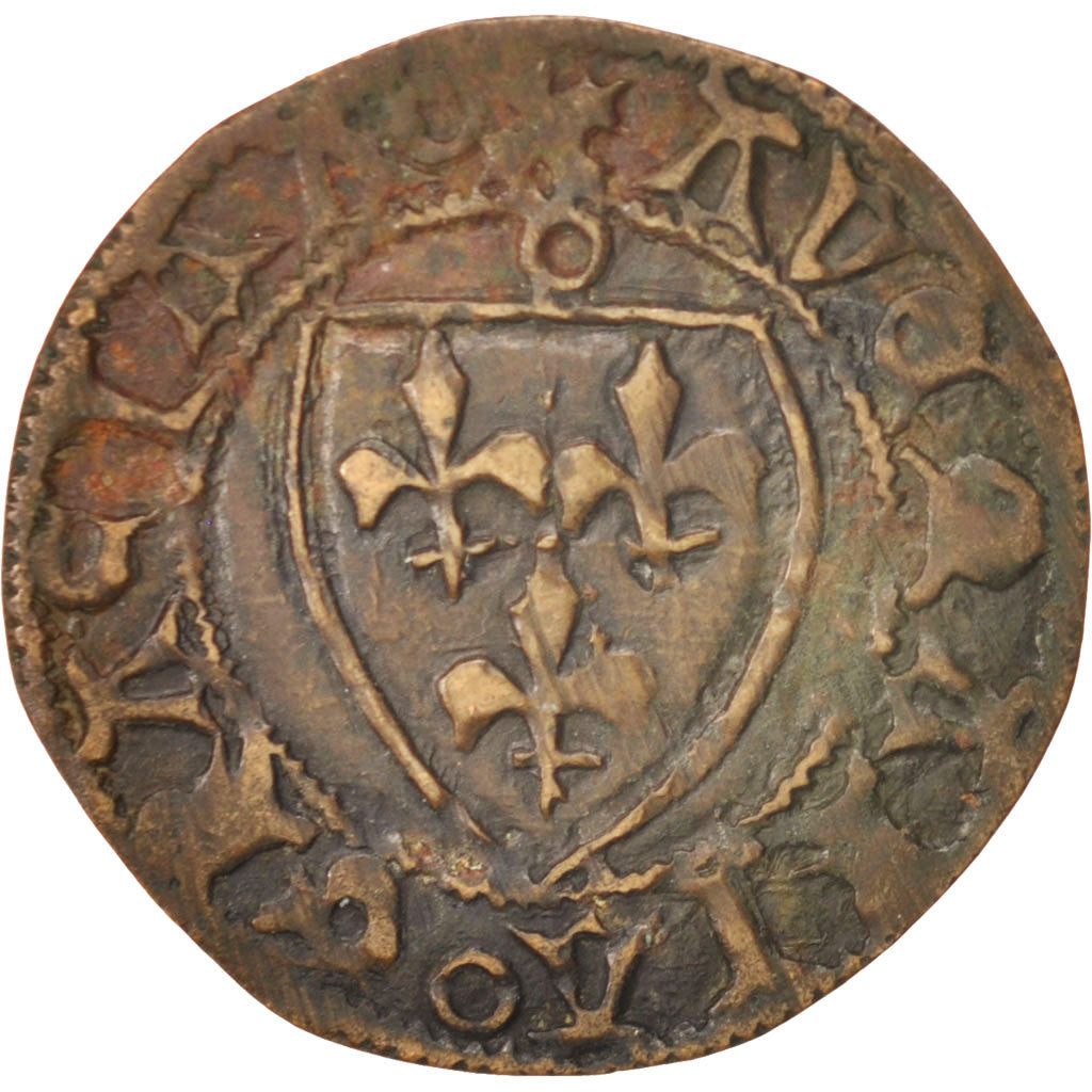 France, Token, token count, Jeton à l'écu, EF(40-45), Copper