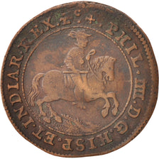 Spain, Token, Spain, Desire for Peace between Spain and France, 1657, EF(40-45)