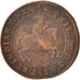 Spagna, Token, Spain, Desire for Peace between Spain and France, 1657, BB, Rame