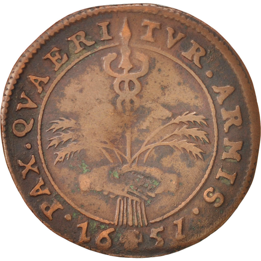 España, Token, Spain, Desire for Peace between Spain and France, 1657, MBC