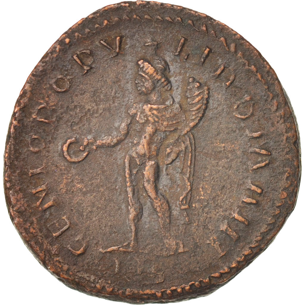 Maximianus, Follis, 295-296, Lyons, AU(50-53), Copper, RIC:14