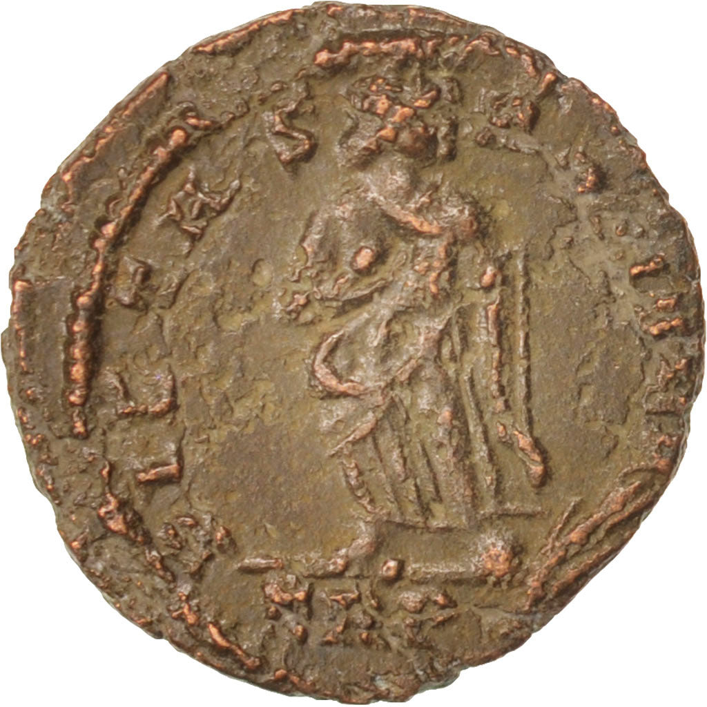Coin, Theodora, Nummus, 340, Trier, EF(40-45), Copper, RIC:65