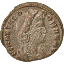Coin, Theodora, Nummus, 340, Trier, AU(50-53), Copper, RIC:65