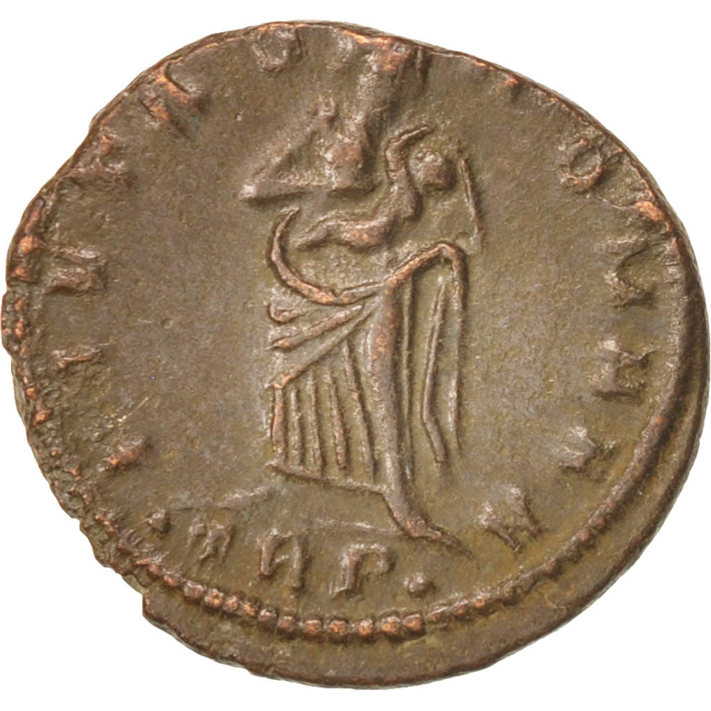 Coin, Theodora, Nummus, 340, Trier, AU(50-53), Copper, RIC:65