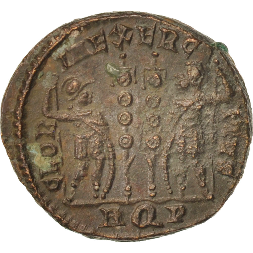 Coin, Constantine II, Nummus, Roma, EF(40-45), Copper, RIC:351