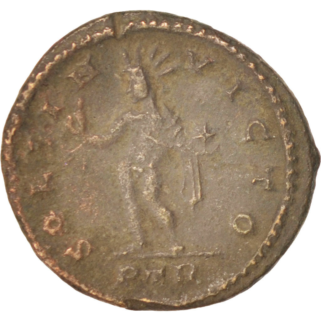 Coin, Constantine I, Nummus, AD 310-311, Trier, EF(40-45), Copper, RIC:899