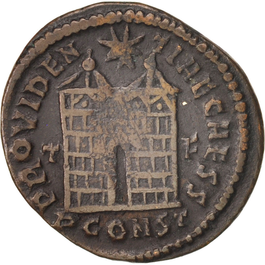 Coin, Constantine II, Nummus, Arles, EF(40-45), Copper, RIC:319