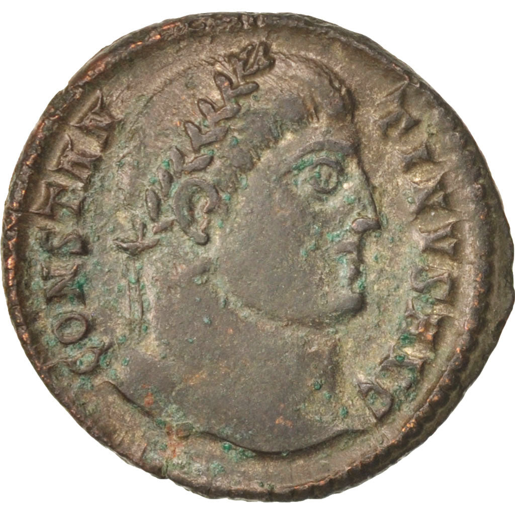 Moneta, Constantine I, Nummus, 324, Kyzikos, BB+, Rame, RIC:24d