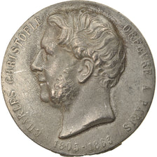 France, Medal, Second Empire, Charles Christofle, Orfèvre à Paris, 1863