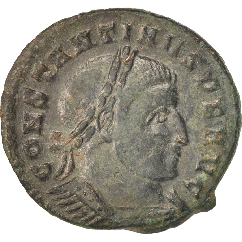 Constantine I, Nummus, 313, Ticinum, BB, Rame