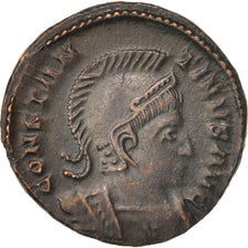Constantine I, Nummus, 320-321, London, AU(50-53), Copper, RIC:191