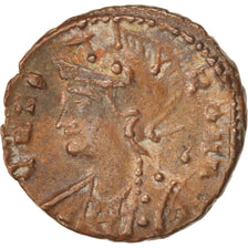 Constantine I, Urbs Roma, Barbaric imitation, Nummus, MBC+, Cobre