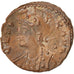 Constantine I, Urbs Roma, Barbaric imitation, Nummus, MBC+, Cobre