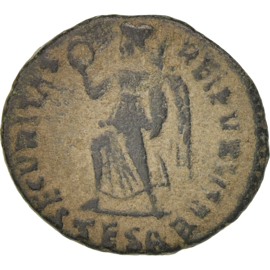 Valentinian I, Nummus, 364, Thessalonica, VF(20-25), Copper, RIC:18a/27a
