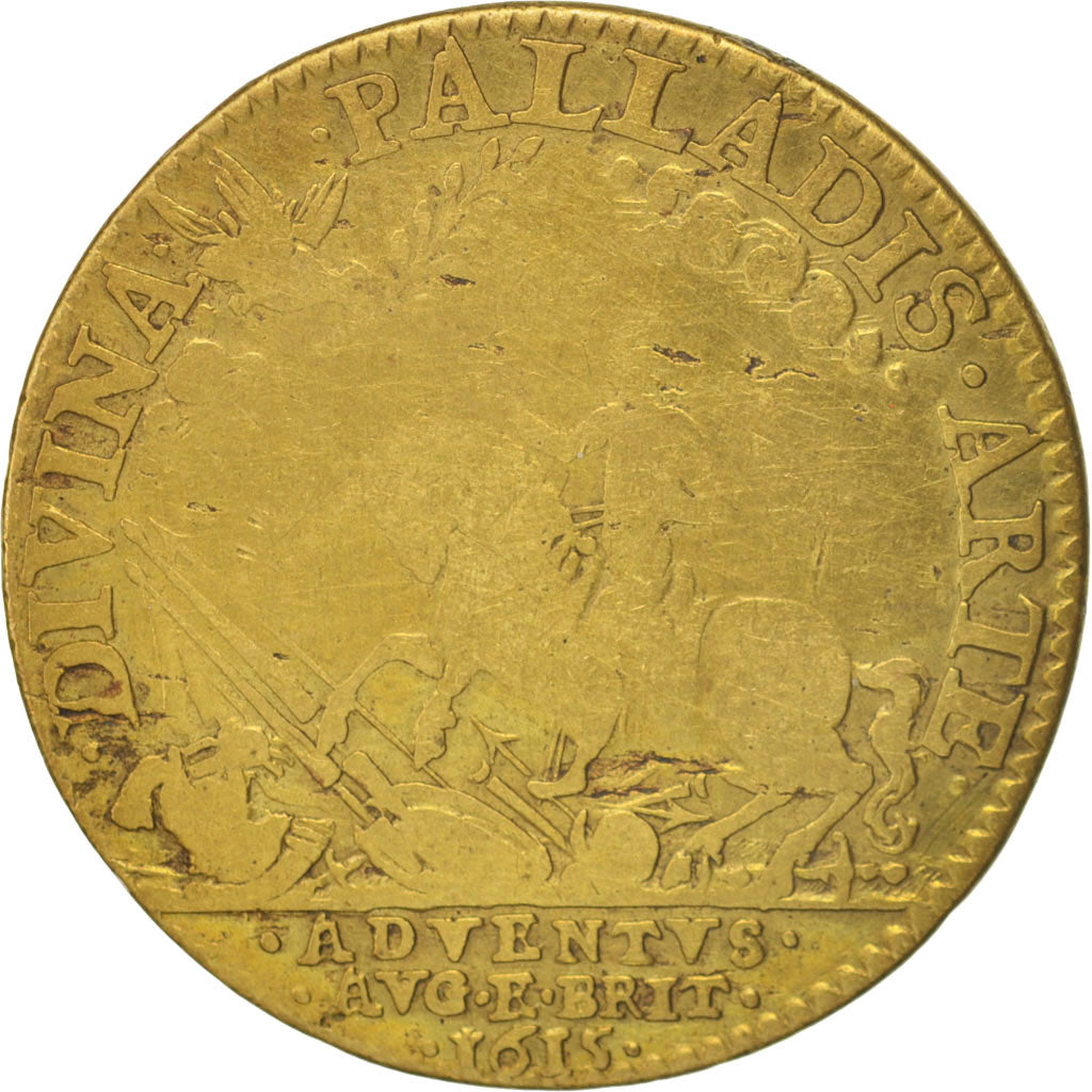 France, Token, Royal, Robert Miron, prévôt des marchands de Paris, 1615