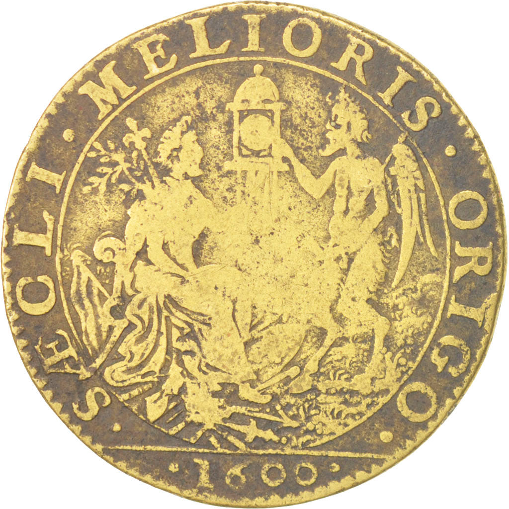 France, Token, Royal, L’espérence d’un siècle meilleur, Henry IV, 1600