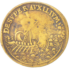 France, Jeton, Royal, La ville de Paris, 1640, TTB, Laiton