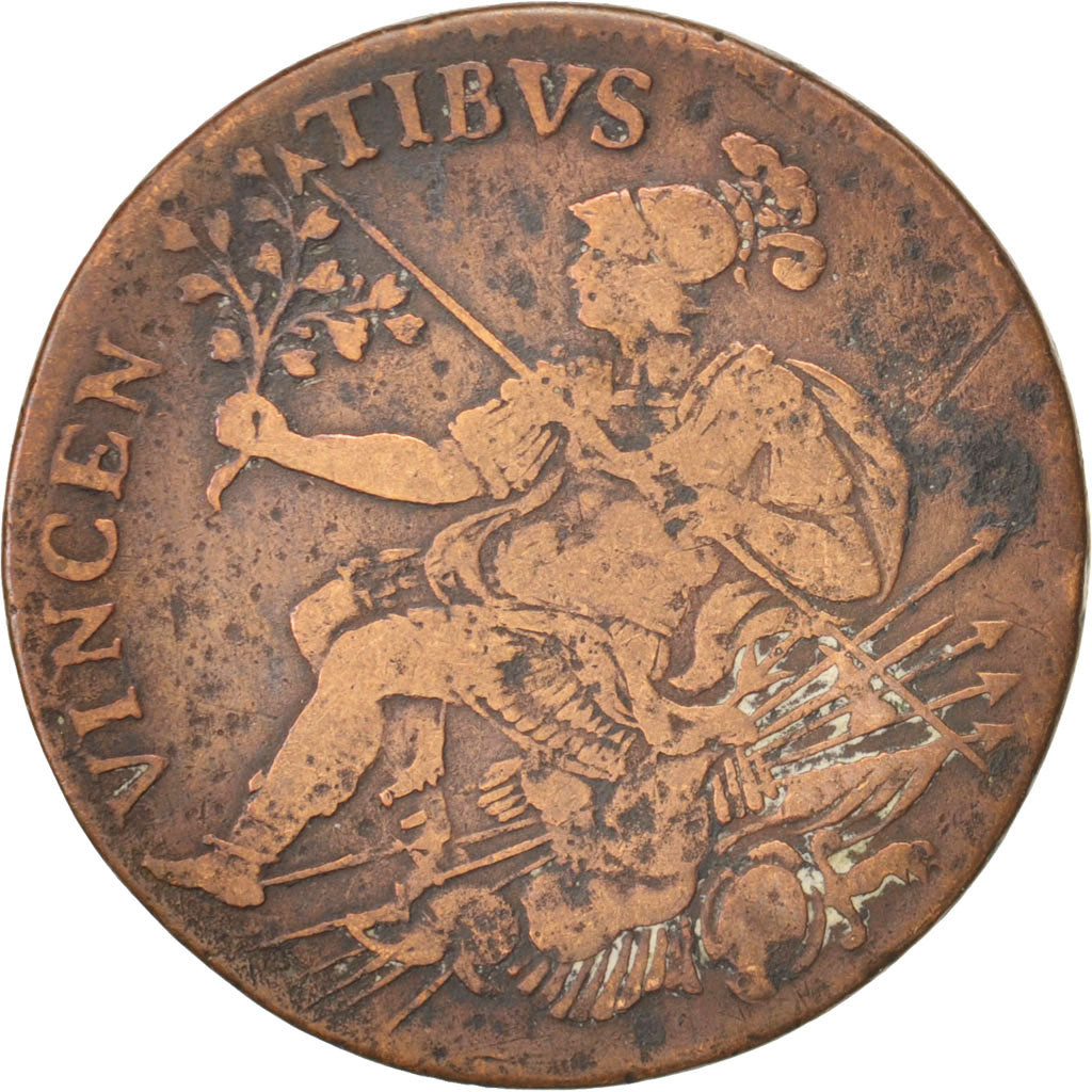 France, Token, Royal, Vincentibus, Louis XIV, VF(20-25), Copper