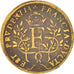 France, Token, Royal, Receveurs Généraux, Francis II, 1560, VF(30-35), Brass