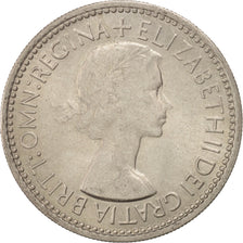 Great Britain, Elizabeth II, Shilling, 1953, MS(60-62), Copper-nickel, KM:890
