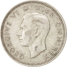 Coin, Great Britain, George VI, Shilling, 1945, EF(40-45), Silver, KM:853