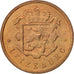 Lussemburgo, Charlotte, 25 Centimes, 1947, SPL, Bronzo, KM:45