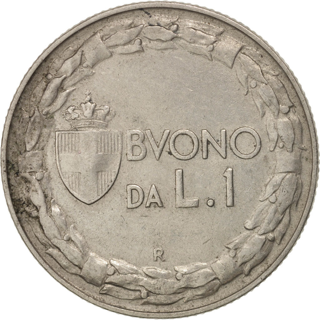 Münze, Italien, Vittorio Emanuele III, Lira, 1922, Rome, SS+, Nickel, KM:62