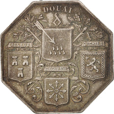 France, Token, Chamber of Commerce, Chambre de commerce de Douai, XIXth Century