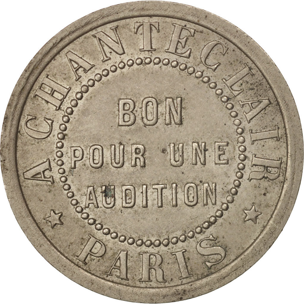 Frankreich, Token, Club, A Chanteclair, Bon pour une audition, SS+, Nickel