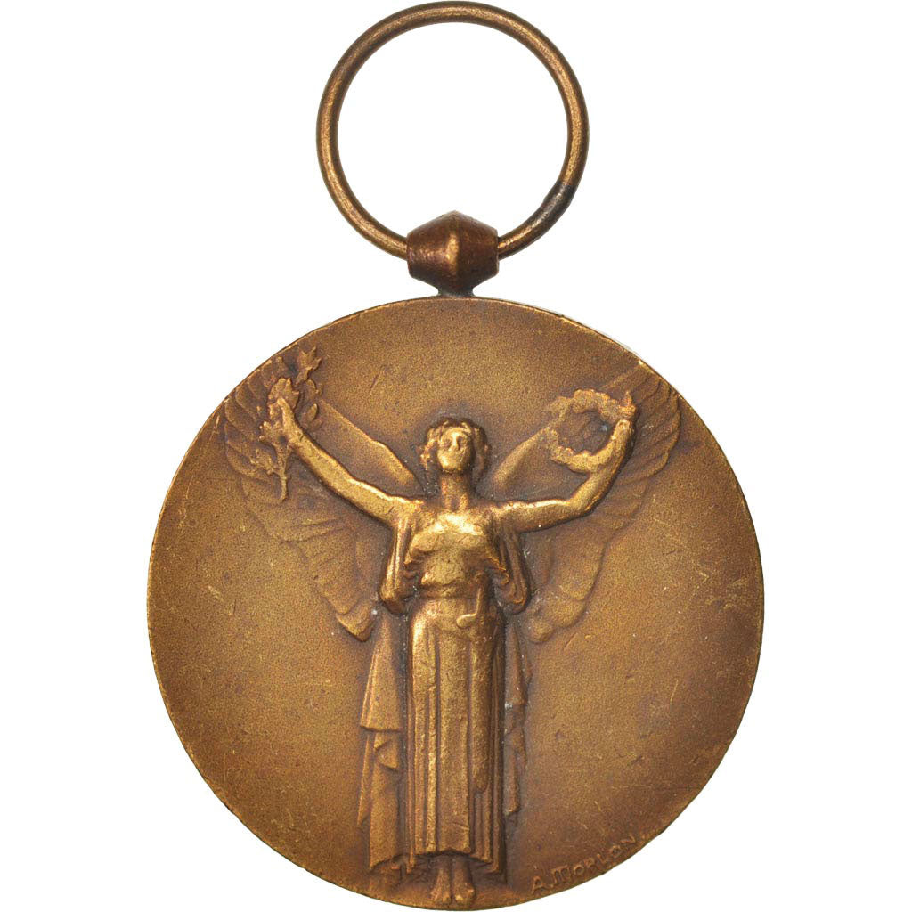 France, Médaille Inter-alliée de la victoire, Medal, Medium Quality, Bronze