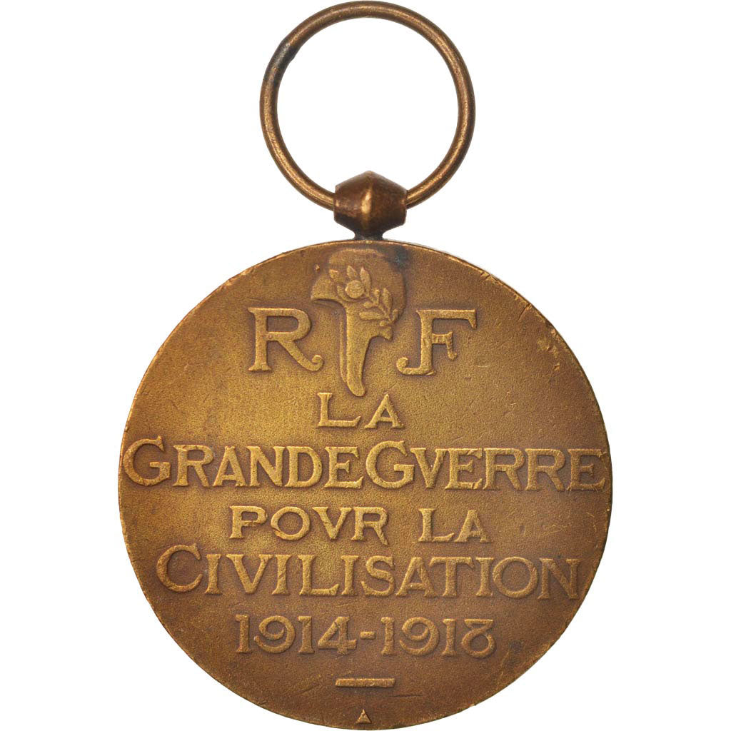 France, Médaille Inter-alliée de la victoire, Medal, Medium Quality, Bronze