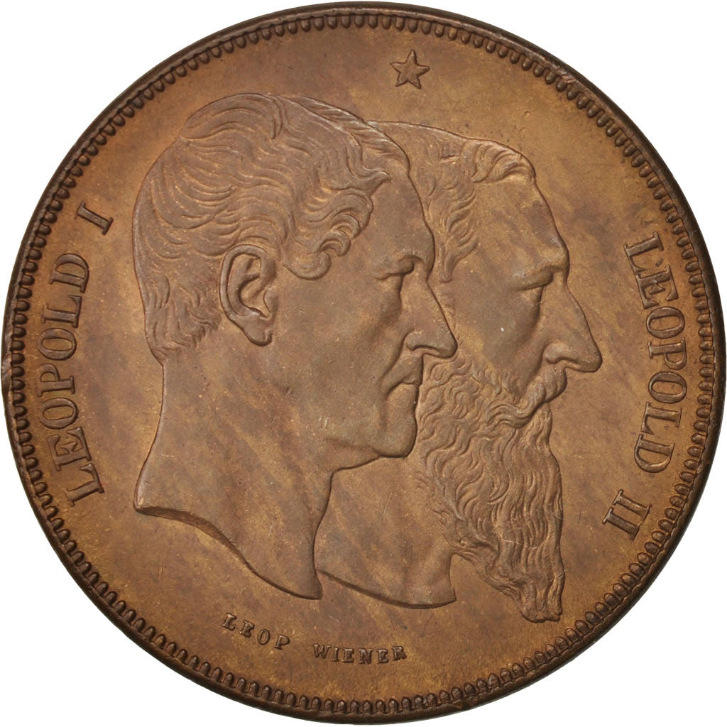 Belgium, Medal, Belgium independance 50th anniversary, module of 5 Francs