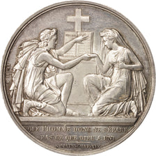 France, Medal, Wedding medal, Religions & beliefs, 1910, Petit, AU(50-53)