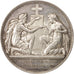 France, Medal, Wedding medal, Religions & beliefs, 1910, Petit, AU(50-53)